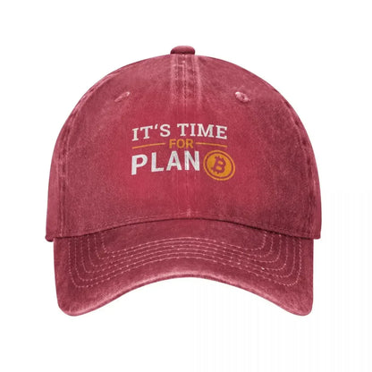 Plan B Crypto Snapback Baseball Cap