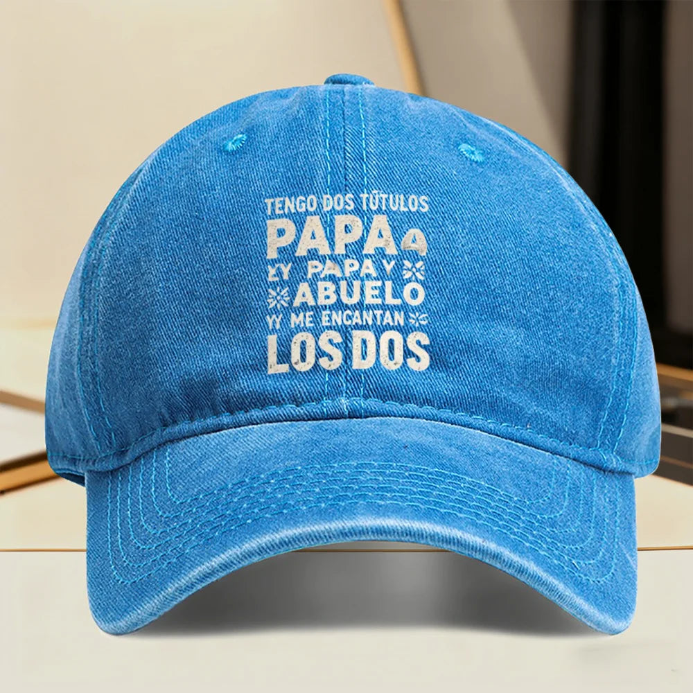 Retro Dad Grandpa Baseball Cap