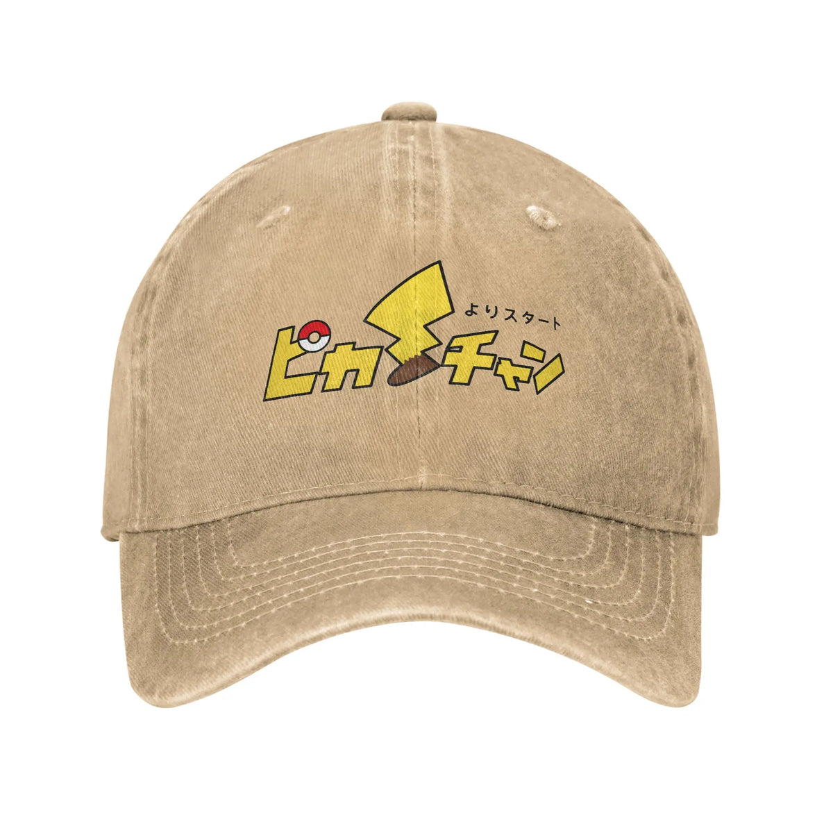 Pikachu Crazy Graphic Baseball Cap