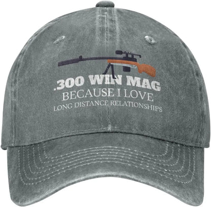 300 Win Mags Distance Baseball Cap