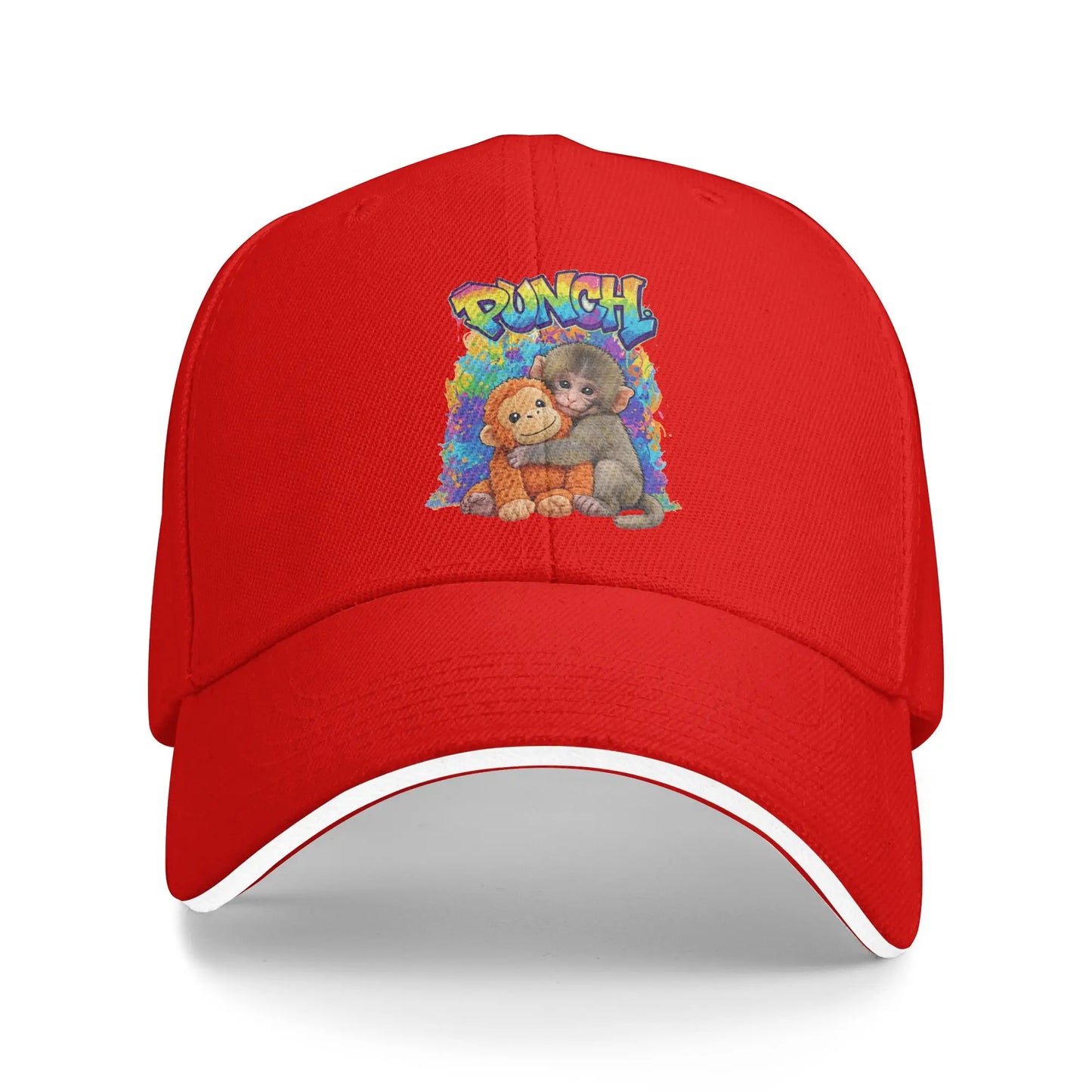 Monkey Punch Cute Animal Baseball Cap