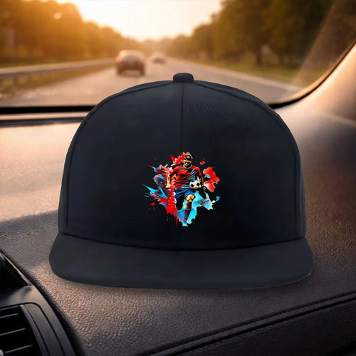 Soccer Sports Trendy Snapback Cap Hat