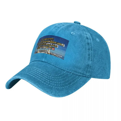 Mount Kilimanjaro Height Vintage Baseball Cap