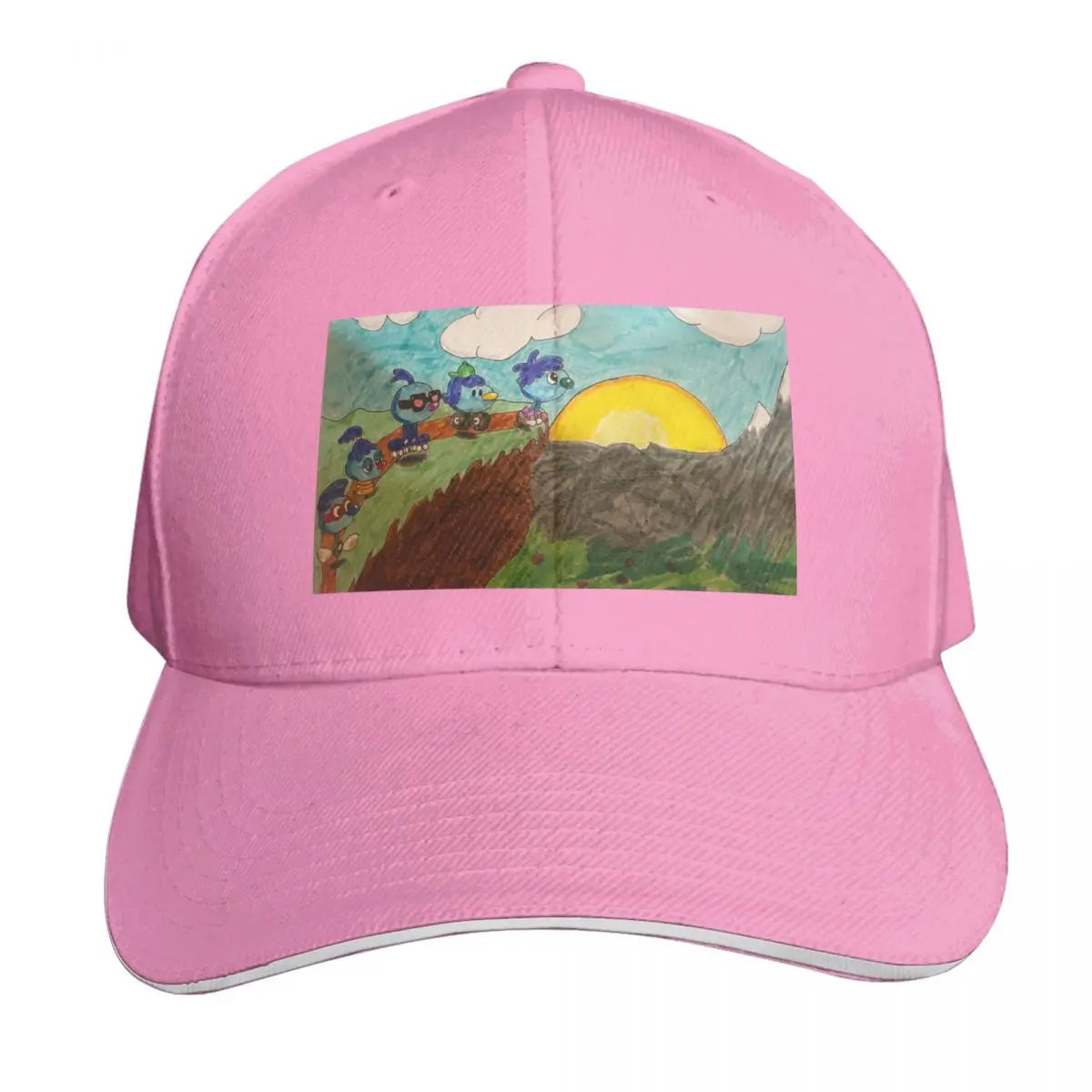 Zoombinis Sunset Vintage Baseball Cap