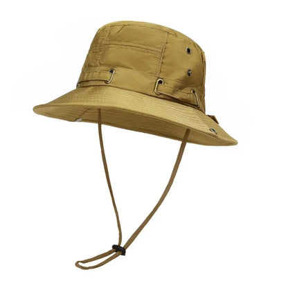 Wide Brim UV Protection Travel Bucket Hat
