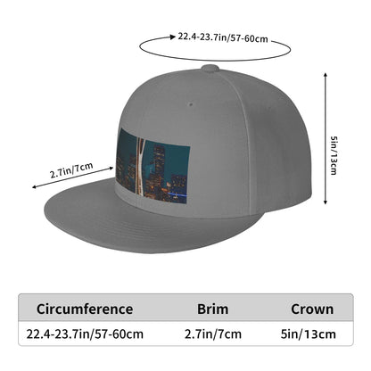 Seattle USA City Workwear Style Snapback Cap