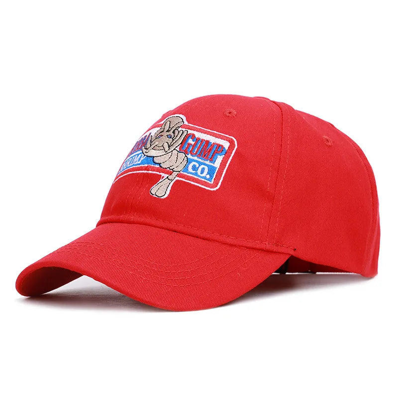 Fashion Design Hat Unisex 1994 Forrest Gump Embroidery Size 55-60cm