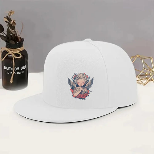 Angel Shh Snapback Cap
