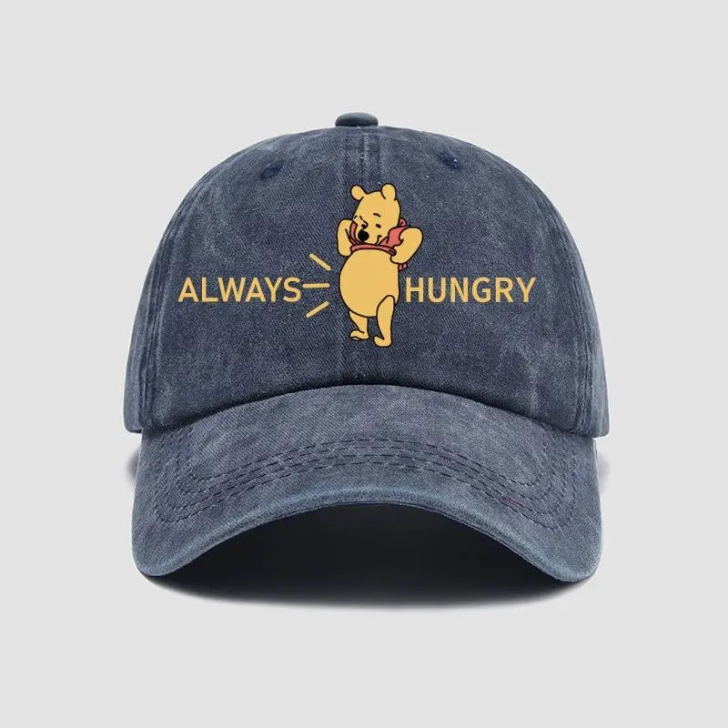 Cute Pooh Bear Adjustable Baseball Cap