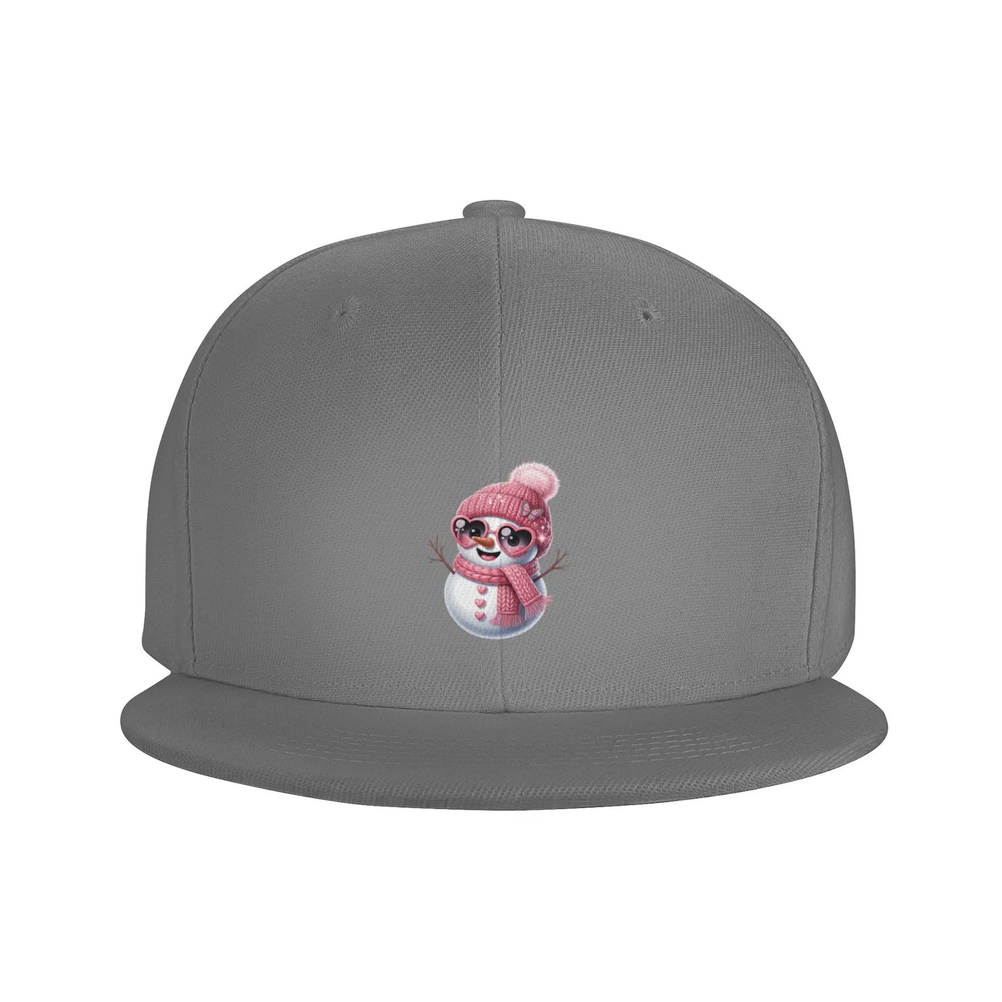 Fashion Snowman Christmas Snapback Cap