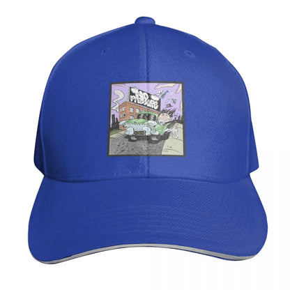 No Pressure Vintage Graphic Baseball Cap