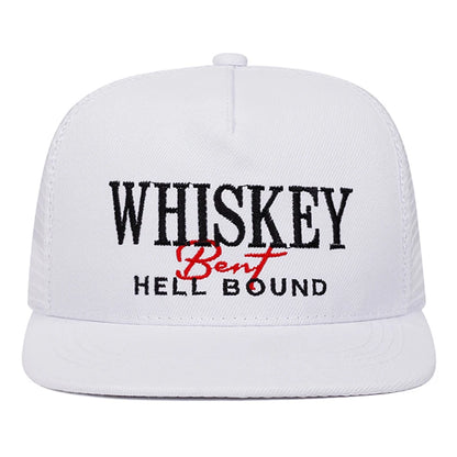 WHISKEYH Embroidery Leisure Snapback Cap