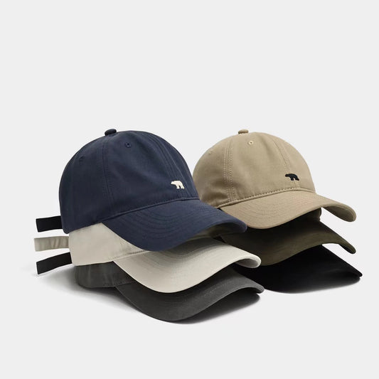 Summer Versatile Polar Bear Embroidered Baseball Cap