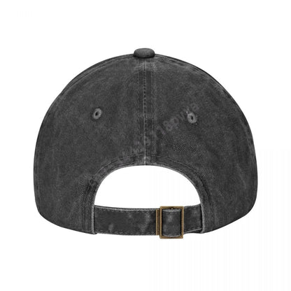 Unisex Adult Uruguay Uruguayan Flag Charcoal Washed Denim Baseball Cap