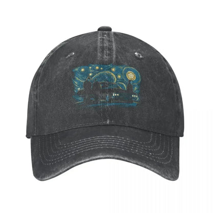 Supernatural Starry Night Baseball Cap