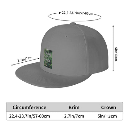 Simplify For Serenity Minimalist Quote Snapback Cap