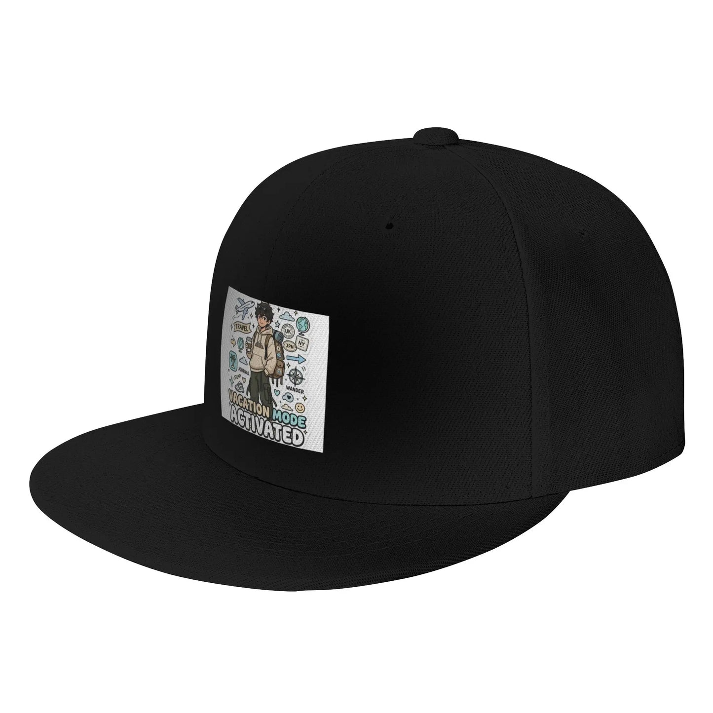 Vacation Mode Activated Snapback Cap