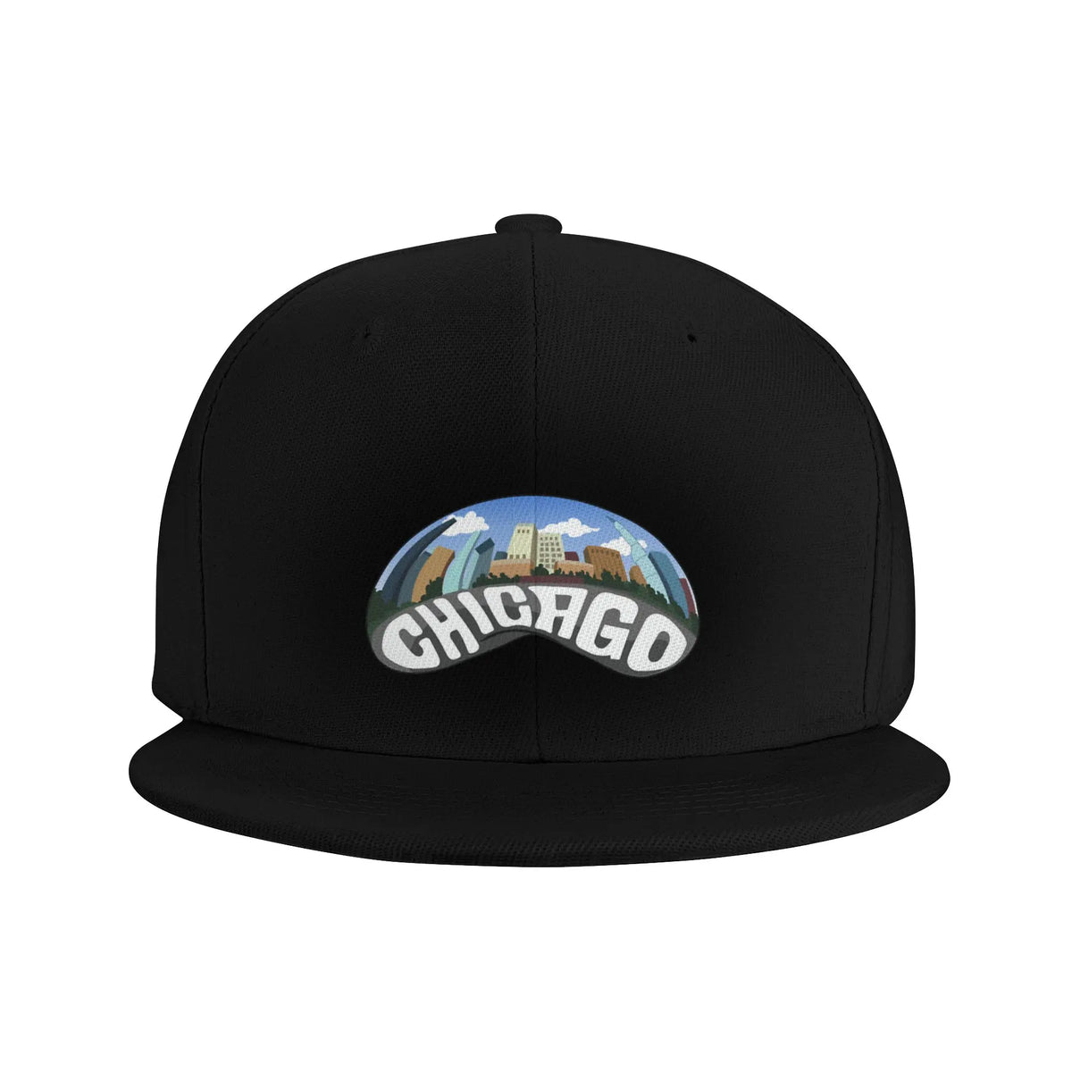 Cloudgate Bean Fashion Flat Brim Snapback Cap