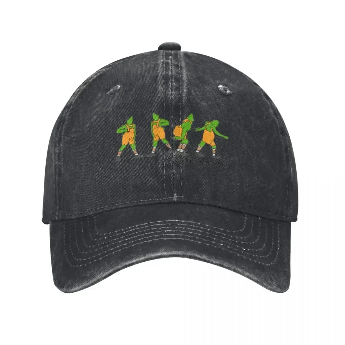 I’m Not Going Retro Washed Denim Cowboy Baseball Cap