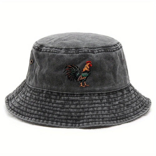 Fantasy Rooster Print Unisex Bucket Hat