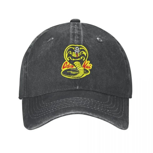 Cobra Kai Denim Snapback Baseball Cap