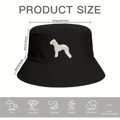 Vintage Terrier Embroidered Bucket Hat