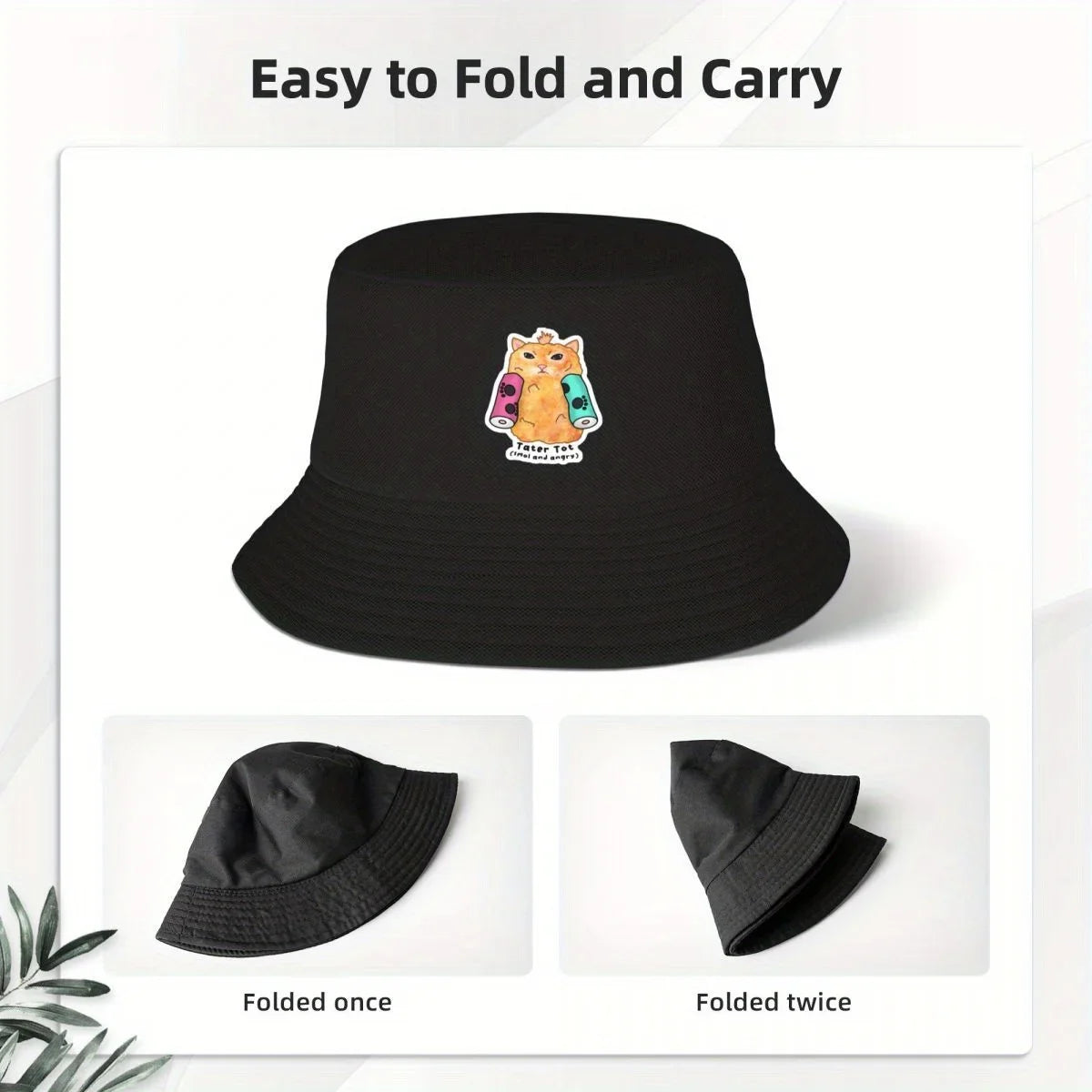 Tater Tot Smol And Angry Bucket Hat
