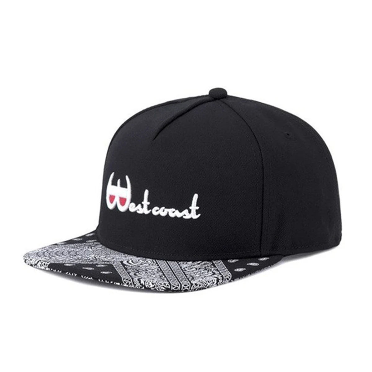 ADVISORY Alphabet Label Flat Brim Unisex Snapback Cap