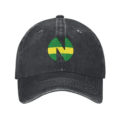 Newpi Captain Tsubasa Baseball Cap Retro Distressed Cotton