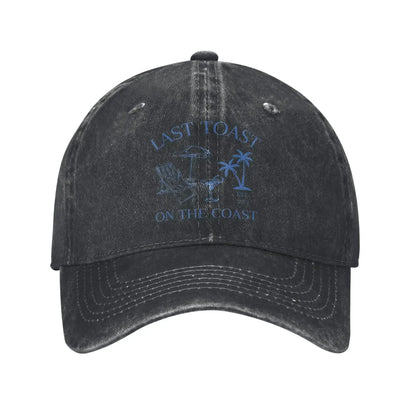 Last Toast Est 2024 Coastal Bachelorette Baseball Cap