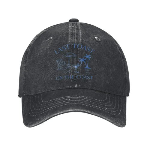 Last Toast Est 2024 Coastal Bachelorette Baseball Cap