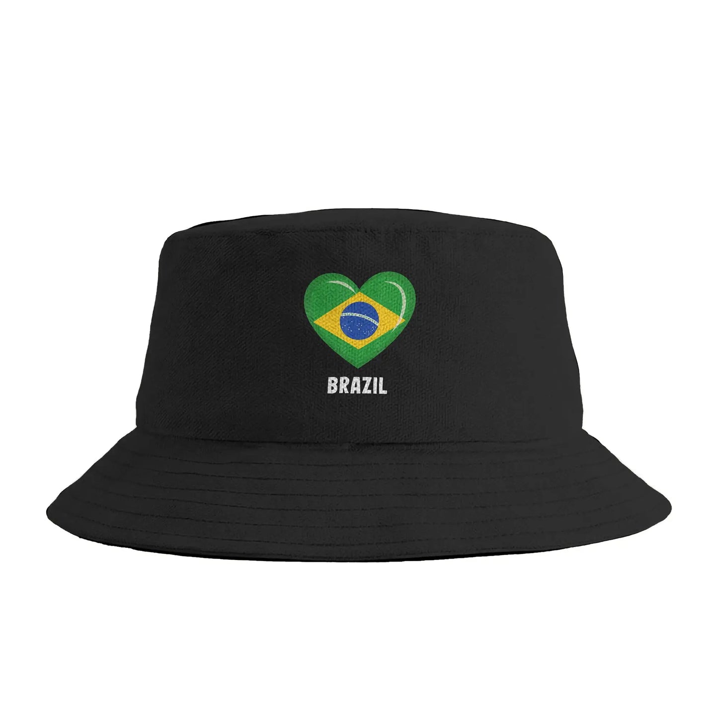 Brazil Flag Brasil Souvenirs Brazilian Fans Bucket Hat
