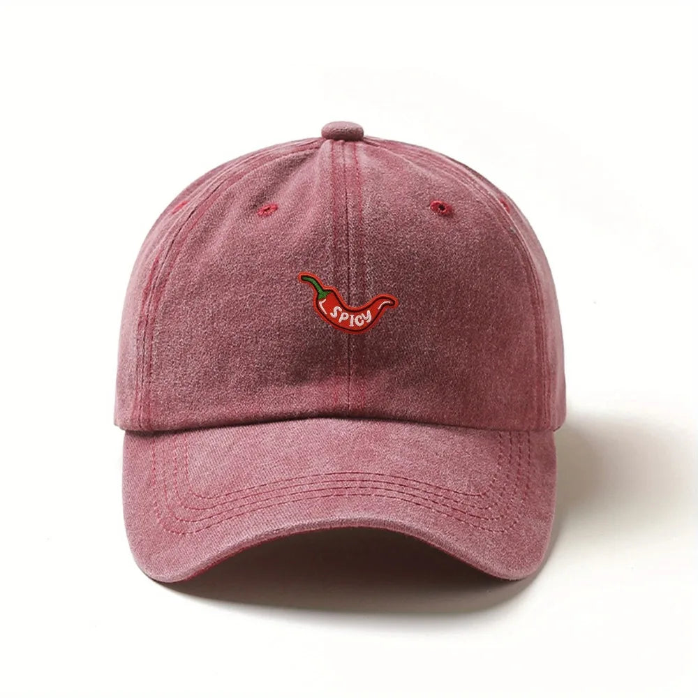 1pc Retro Washed Baseball Caps For Women