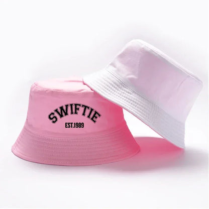 1989 Print Cotton Concert Bucket Hat Unisex