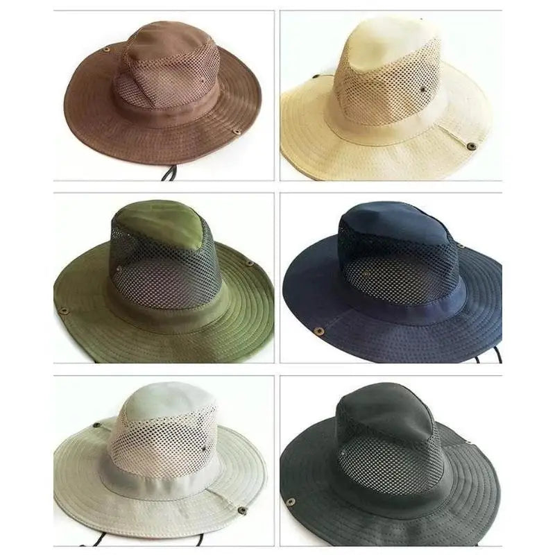 Men Outdoor Sun Hat Knight Cap