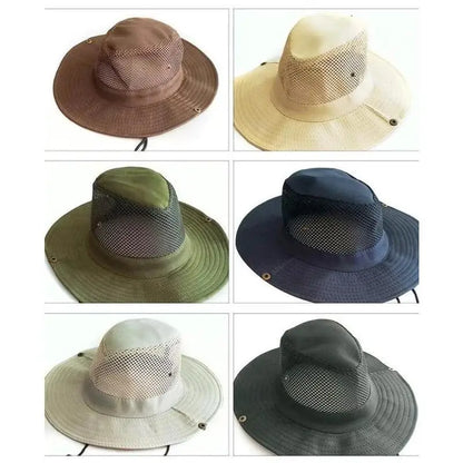 Men Outdoor Sun Hat Knight Cap