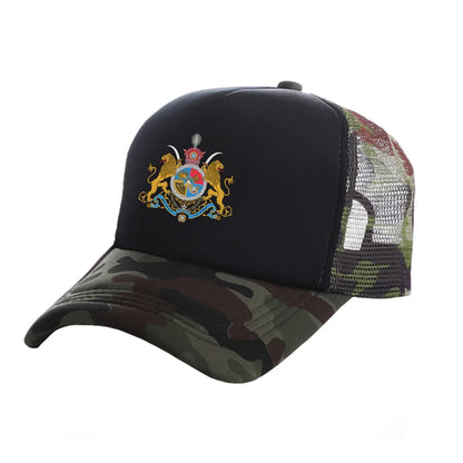 Iran Imperial Trucker Caps Men Iran Imperial Flag Hat Baseball Cap