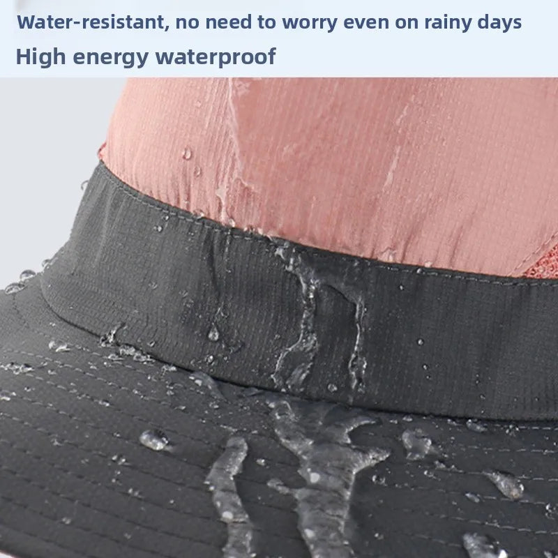 Full Coverage UV Blocking Outdoor Fishing Bucket Hat