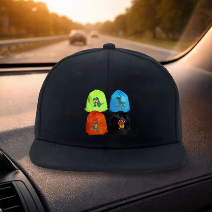 Rex Print Duckbill Snapback Cap Style