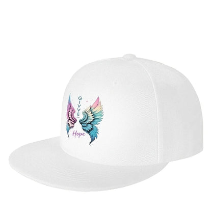 Colorful Wings Graphic Snapback Cap