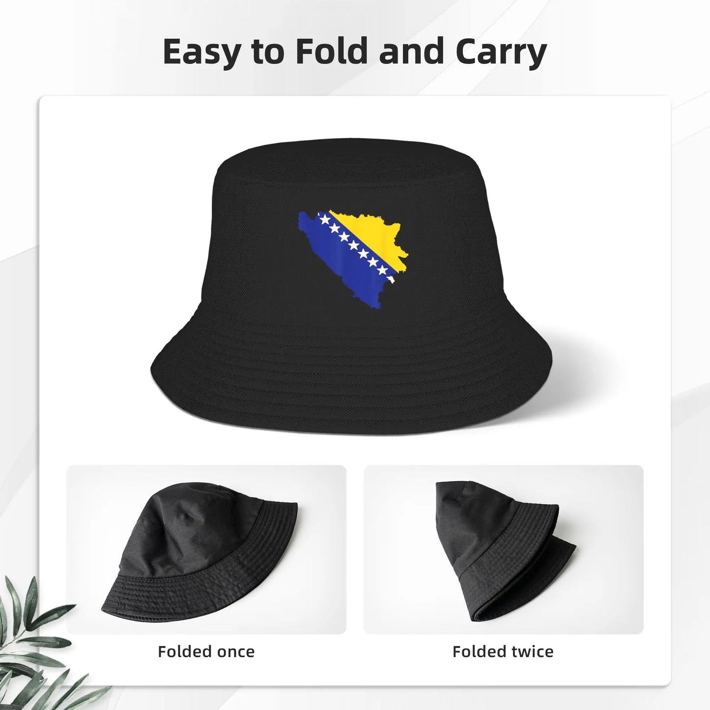 Summer Reversible Bucket Hats Outdoor