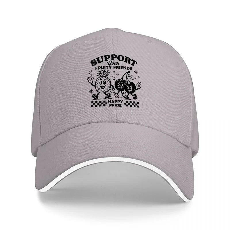 Support Your Fruit Friends Baseball Cap