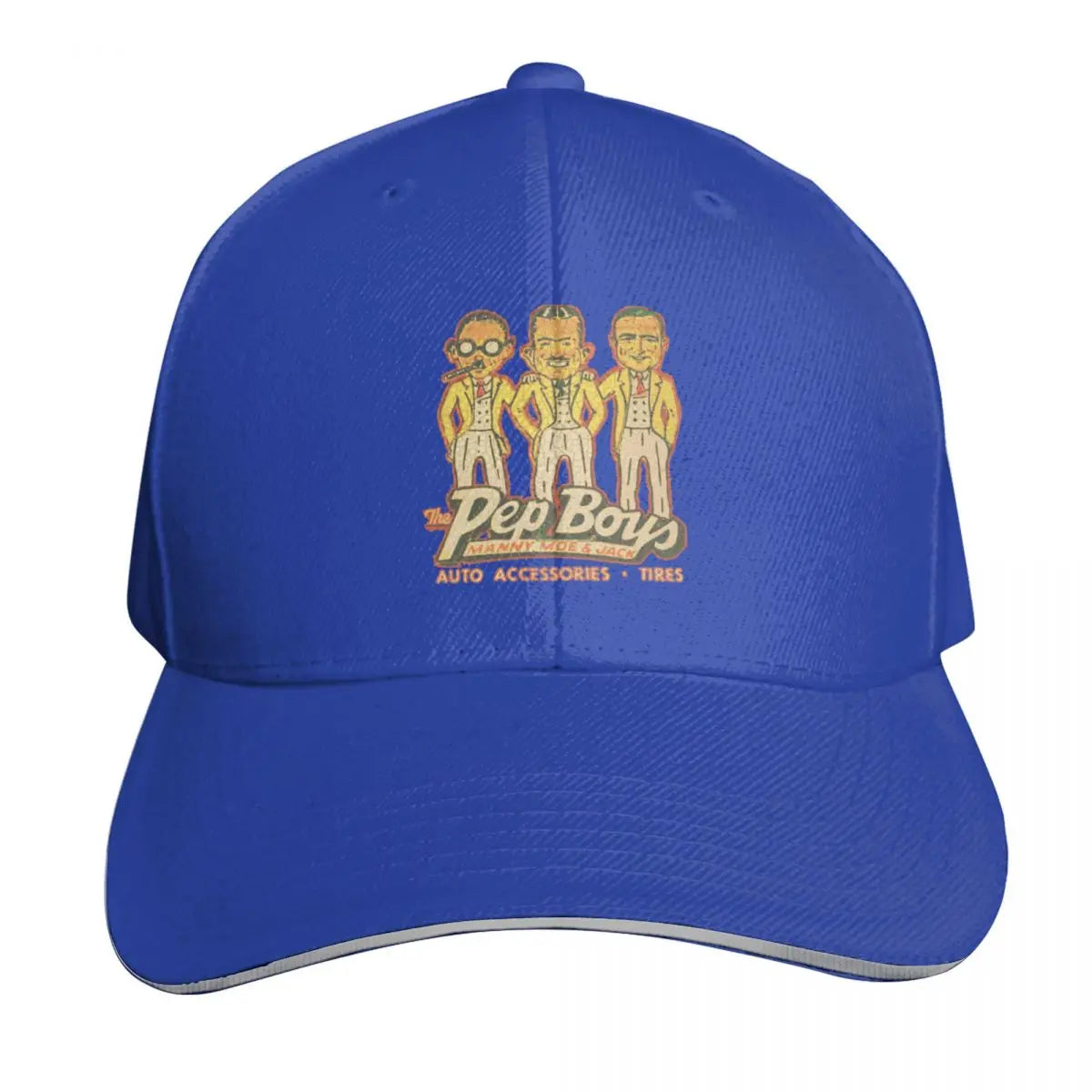 Pep Boys USA Two Tone Snapback Baseball Cap