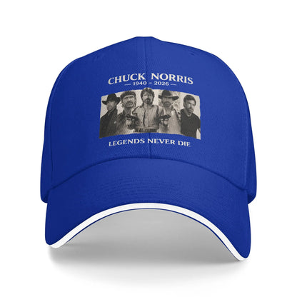 Chuck Norris Legendary Tough Guy Never Die Baseball Cap