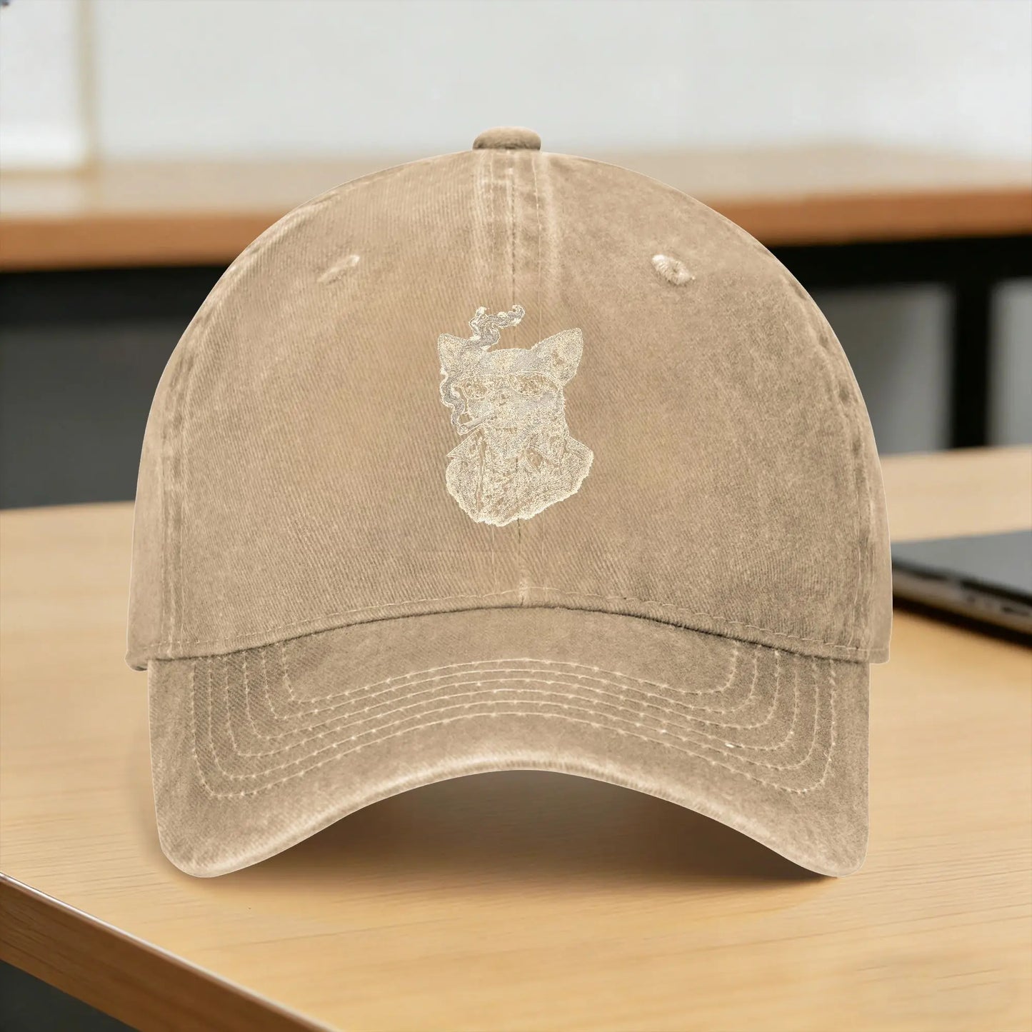 Funny Chihuahua Meme Washed Baseball Cap