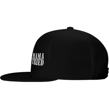 Mama Tried Retro Country Music Snapback Cap