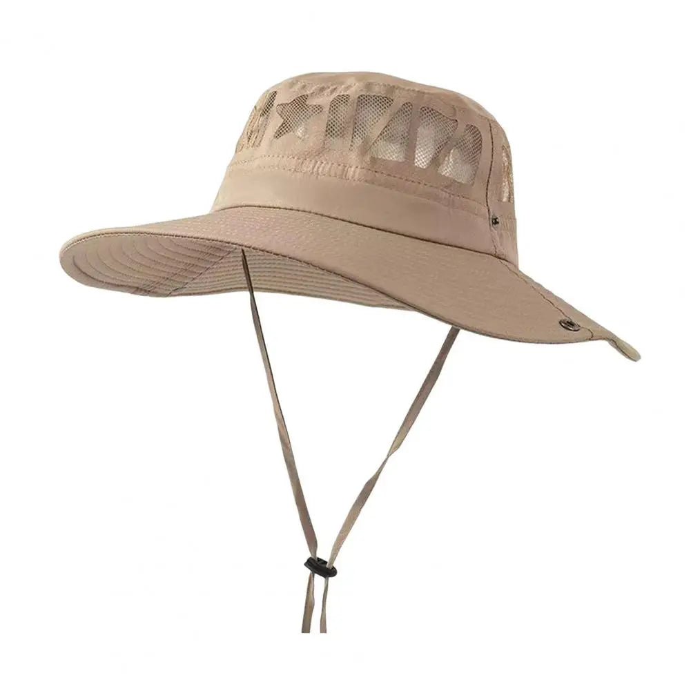 Breathable Mesh UV Protection Fishing Bucket Hat