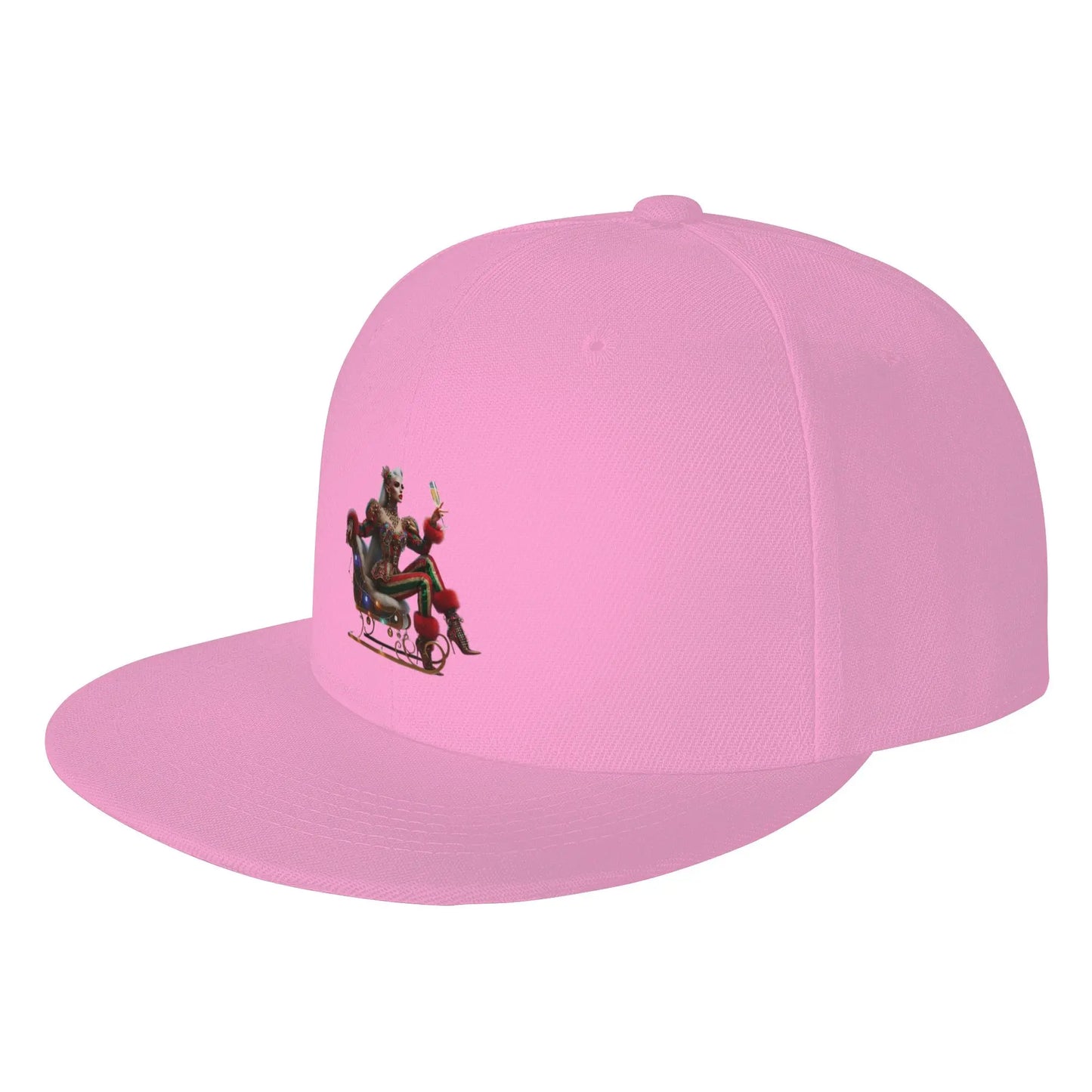 Sleigh Queen Glam Christmas Snapback Cap