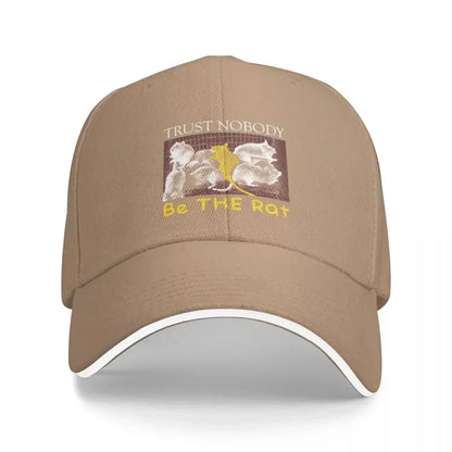 Trust Nobody Be The Rat Baseball Cap