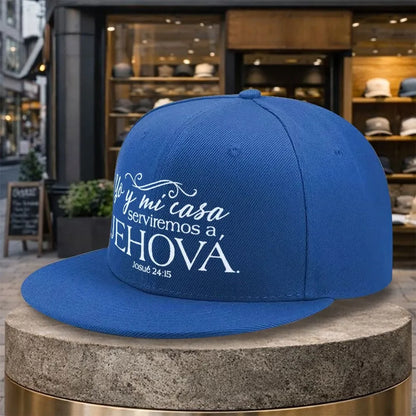 Jehova Mi Casa Snapback Cap